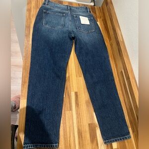BRAND NEW Flying Monkey Men's Dark Blue Distressed Relaxed Jeans